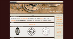 Desktop Screenshot of flash-clocks.com